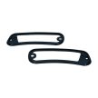 Front guide rubber seal, pair, Typ34 Karmann Ghia