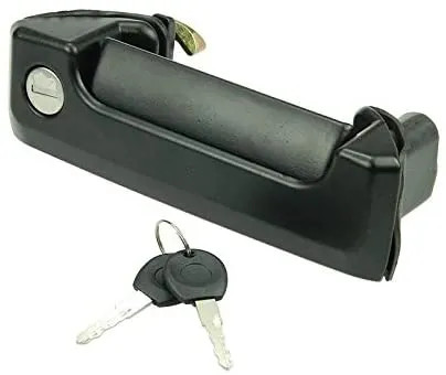 Sliding door handle with key, right: T4 (1991-2003)