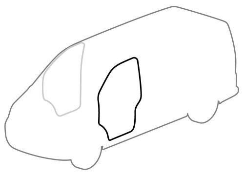 Fülkeajtó tömítés, bal vagy jobb, Forst prémium minöség: T5 (2003-2015), T6 (2016-2020)