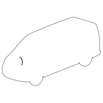 Ajtótömítés jobb alsó: T5 (2004-2015), T6 (2016-2020)