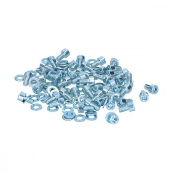   Csavar készlet alátéttel motorburkolathoz, 50db-os szett, M6x10mm (imbuszcsavar)