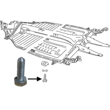 Fenéklemez csavar ECO