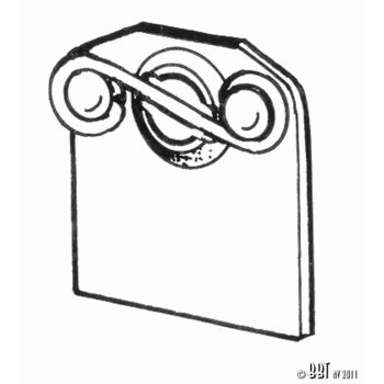 Dzus fulecske rugós 10db