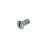Single slot (conventional) countersunk head screw, M5x12
