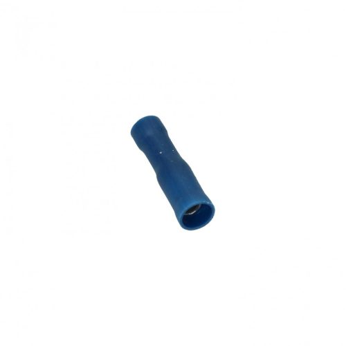 Kábelcsatlakozó kék kerek, 4mm, (anya)