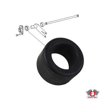   Gumi  a torziós rúdhoz, külsö  Porsche 911 2.0 01/63-07/67 Porsche 912 1.6 01/65-02/70 