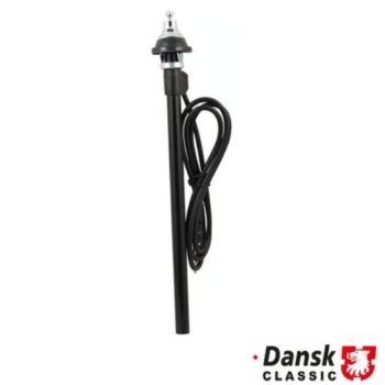   Antenna, teleszkópos, krómozott, elsö sárvédöre szerelhetö