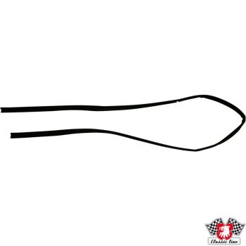   Ablakvezetö filc  Bal/Jobb 911 Coupe 2,7-3,3	08/77-07/89, 911 Coupe/Targa 2,0-2,7 08/68-07/77, 912 Coupe/Targa 1.6 08/68-02/70, 964 Coupe 3,3-3,6 12/88-09/93