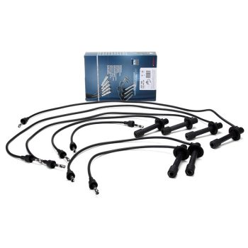   Gyújtókábel szett 6 db gyújtógyertya csatlakozóval, Beru ZEF309 Porsche 911 2.0-2.7 10/64-07/73 Porsche 914/6 2.0 11/69-12/73