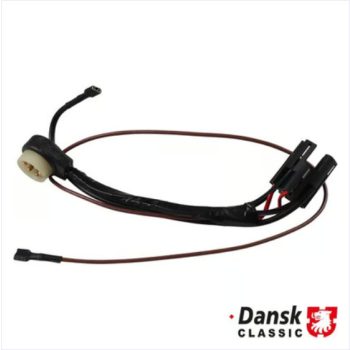   Kábelköteg a vészvillogó kapcsolóhoz csatlakozókkal és házzal, Porsche 911 (08/69-07/72)