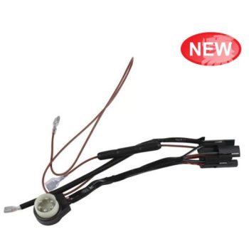   Kábelköteg a vészvillogó kapcsolóhoz csatlakozókkal, Porsche 911  2.7-3.3  08/72-07/84