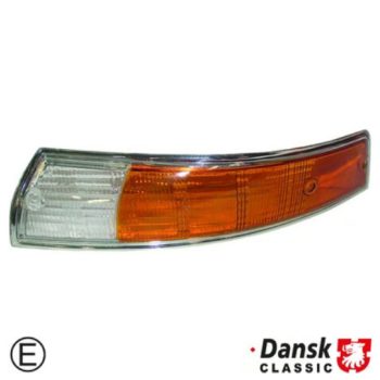   Irányjelzö elsö bal,narancs-átlátszó, E jeles, Porsche 9112.0-2.4 08/68-07/73 