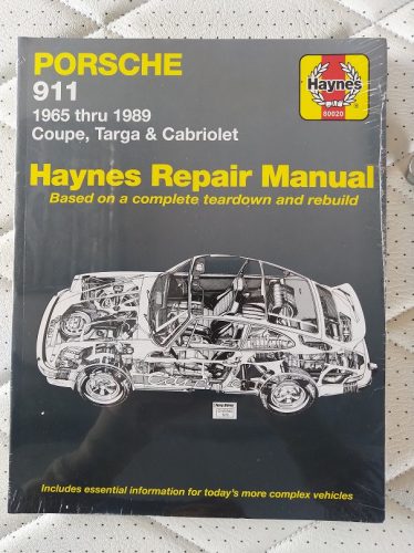 Haynes: Porsche 911, 1965-1989, Coupe, Targa és kabrió