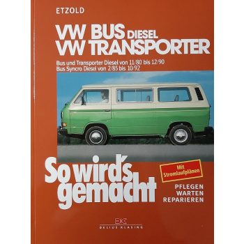 Book: repair, maintenance T3, T25 Diesel