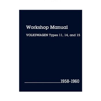 Workshop Manual Type 11/14/15 - 1958-60