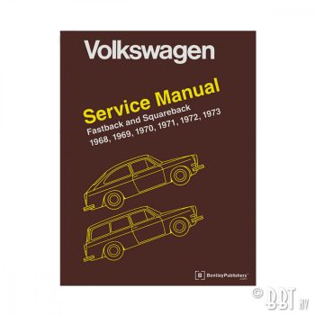   Bentley Manual Type 3 1968-73 (English) Custom order, ask for price!