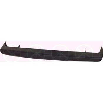   Lökhárító, hátsó, fekete, merevítéssel, müanyag, Golf1 74-83 		