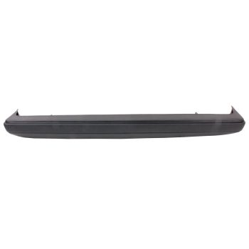 Bumper, rear, black, with reinforcement, metal, Golf1 74-83