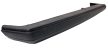 Bumper, rear, black, with reinforcement, metal, Golf1 74-83