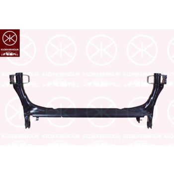 Rear axle housing, rear for drum brakes, Golf2 84-91