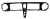 Front fascia upper part, Locking bridge, Golf Mk2 (1984-1992)