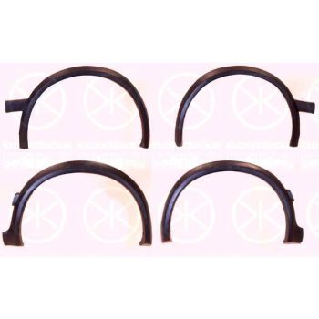 Mudguard arch set, plastic, Golf2 84-91