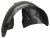  Mudguard, plastic, right rear, Golf2 84-91