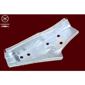   Rear suspension longitudinal beam and suspension bearing housing location Left side, Golf Mk2 (1984-1992)