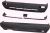  Bumper set, with spoiler, black, Golf2 84-91