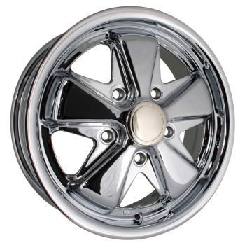 911 Fuchs felni, króm, 4.5X15, 5X130 ET45, EMPI