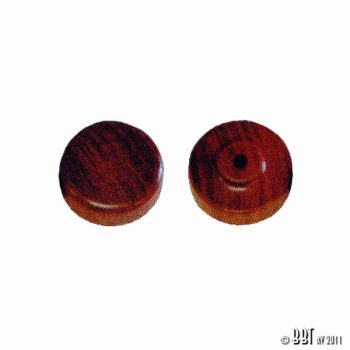 FLAT 4 rózsafa radio gomb