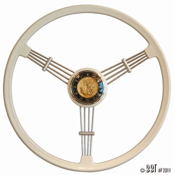 FLAT 4 Kormány BANJO Fehér (kormány közép nélkül)