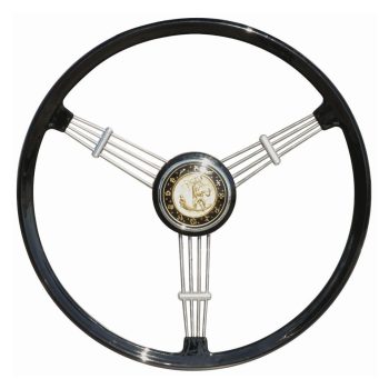 FLAT 4 kormány BANJO, fekete (kormány közép nélkül)