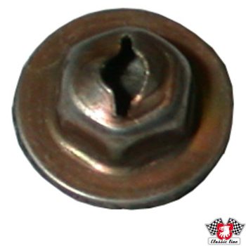   Embléma klipsz, motorháztetöre, Porsche 356 B/C 1.6 01/59-12/65