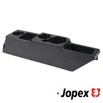 Közép Konzol a padlóra, müanyag, fekete