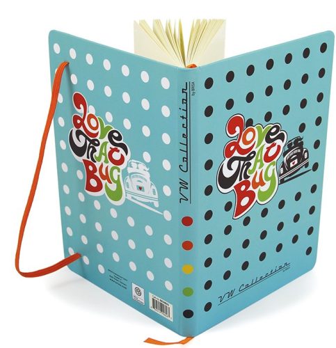Notebook love bug A5 határidönapló