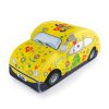   VW bogár univerzális neoprén táska 30X12,5X12 sárga virágos