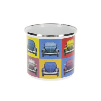 VW bogaras zománcozott bögre 500 ml sokszínü