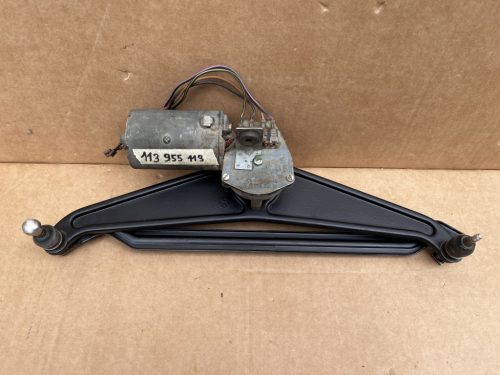 Ablaktörlö motor szerkezettel, használt, tökéletes állapotban. 12Volt (2.)