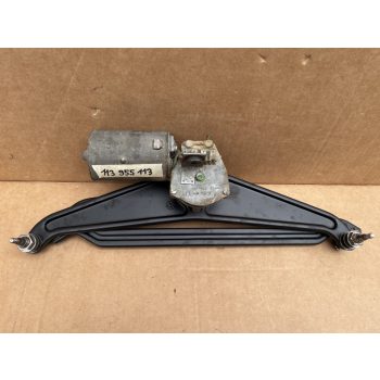   Ablaktörlö motor szerkezettel, használt, tökéletes állapotban. 12Volt (4.)