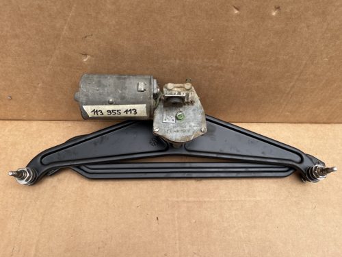Ablaktörlö motor szerkezettel, használt, tökéletes állapotban. 12Volt (4.)