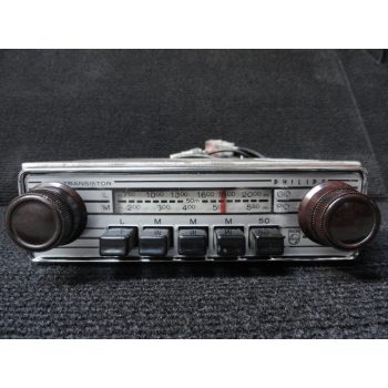 PHILIPS N5X34T autórádió 6/12V (működése ismeretlen)
