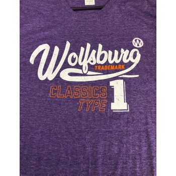 Wolfsburg T-shirt purple size L