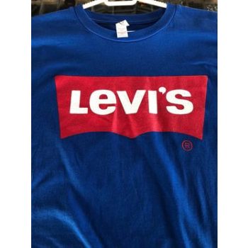 Levis sötétkék póló; L méret