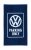 VW Parking óriás fürdölepedö,egyiptomi pamutból készült;sötétkék-fehér; 160X90cm Prémium minöség!!