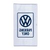   VW Parking óriás fürdölepedö,egyiptomi pamutból készült;sötétkék-fehér; 160X90cm Prémium minöség!!