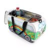 VW T1 buszos hütötáska zöld ,béke motívum;25L