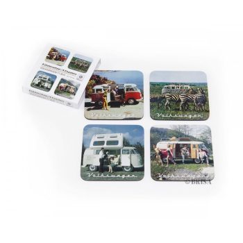 VWT1 4db-os poháralátét  9,9 x 9,9 x 0,35 cm