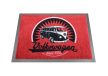 Lábtörlö vw T1 buszos; busz  70x50 cm piros