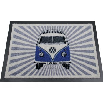 VW T1 lábtörö kék fehér csíkos